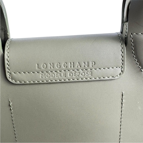 Longchamp Green Extra Small Leather Le Pliage Du Jardinier Bag - Picture 9 of 14